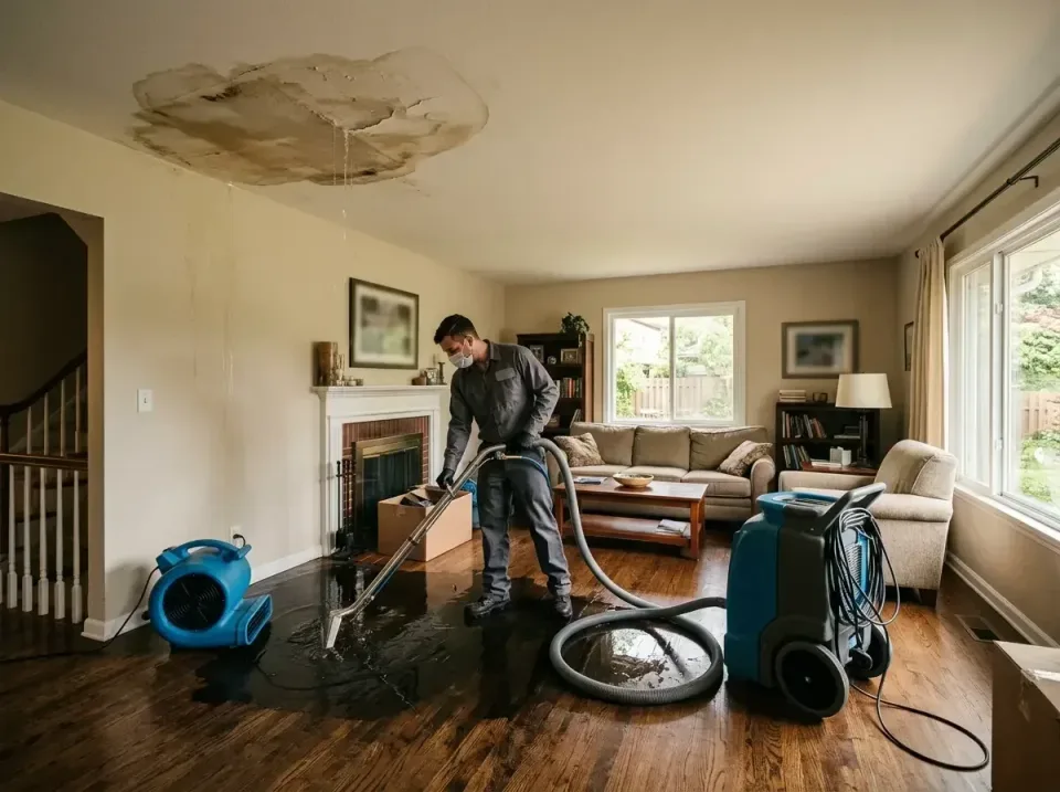 attic-pipe-burst-ceiling-drip-008 — frequently asked questions, Water Damage Restoration & Carpet Care in Whidbey Island Sta…